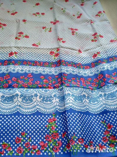 Отрез ткани. Ацетатный шёлк. Винтаж