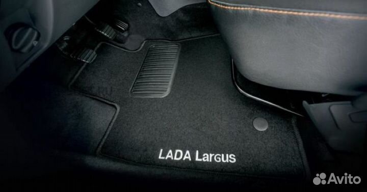 Ковры салона LADA Largus 5 (вакуум.)