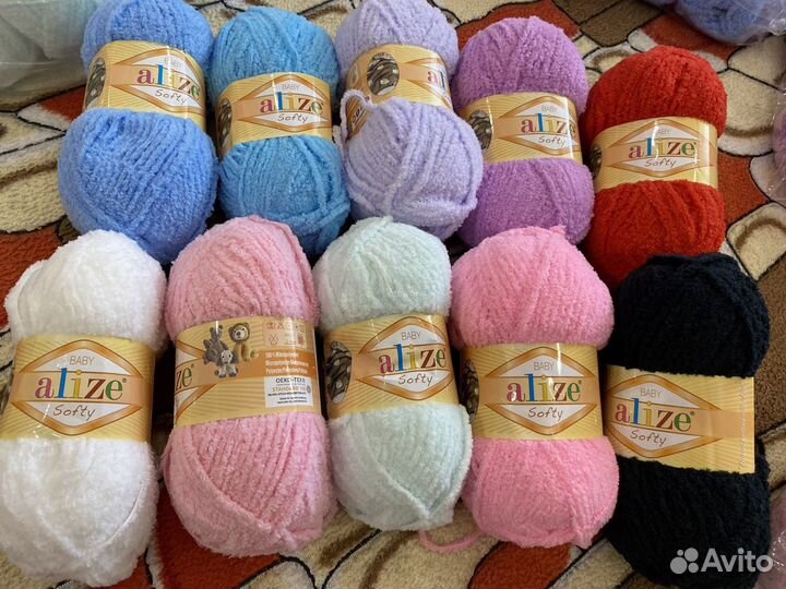 Пряжа alize softy ализе софти