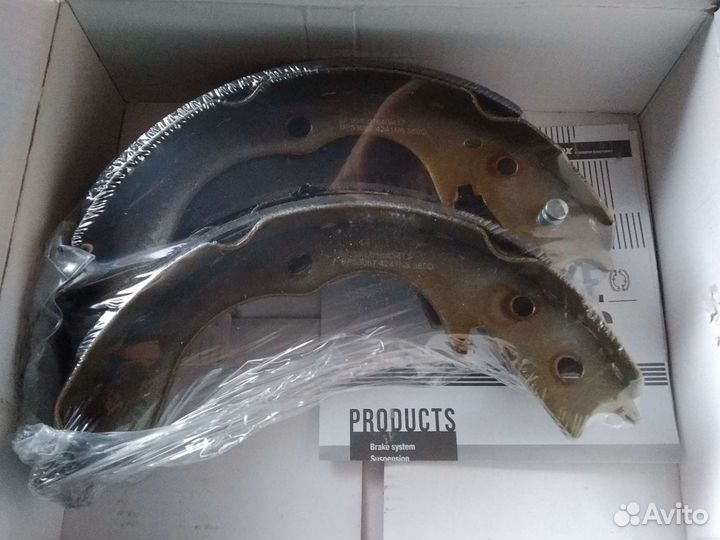 Колодки стояночного тормоза bp53067