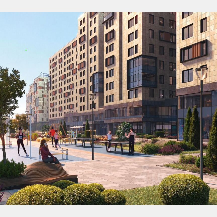 Апартаменты-студия, 24,3 м², 5/13 эт.
