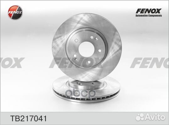Диск тормозной перед прав/лев TB217041 fenox