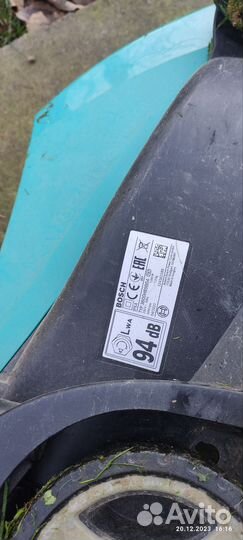 Газонокосилка электрическая bosch