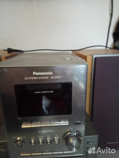 Музыкальный центр panasonic sa pm 17