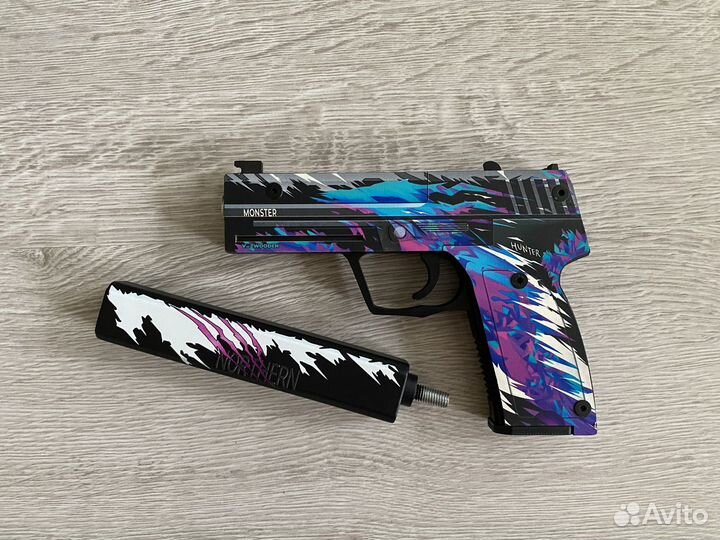 Деревянный пистолет VozWooden USP-S Генезис