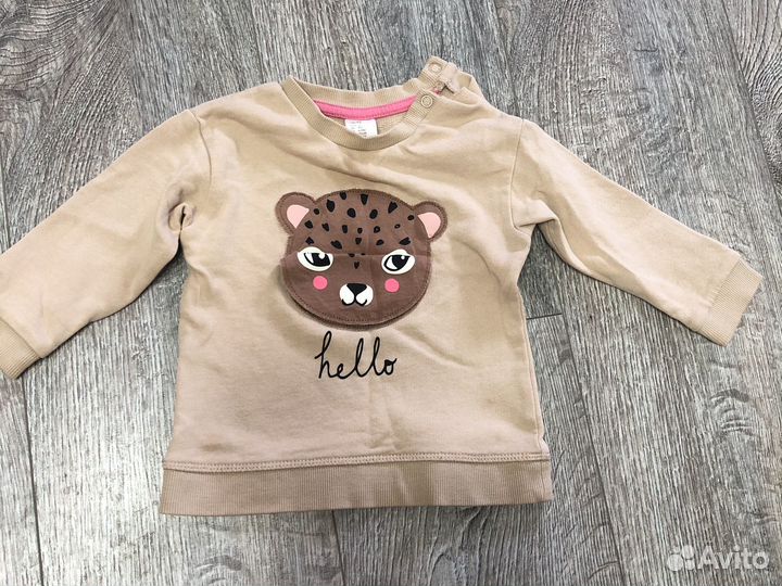 Вещи пакетом на девочку 68-74