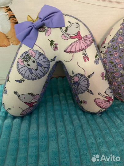 Мягкие буквы подушка