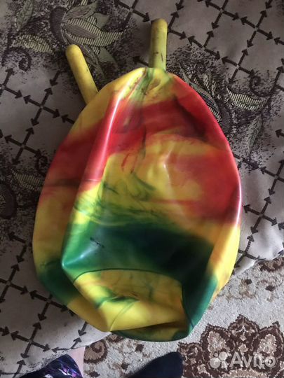 Пеликан на кроватку и мяч с рожками