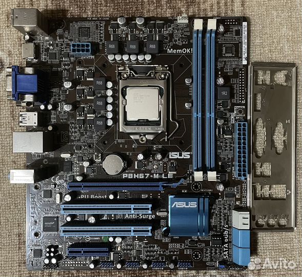 Материнская плата asus