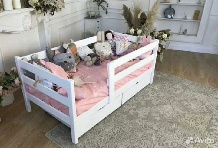 Детская кровать Софа (двойной борт)