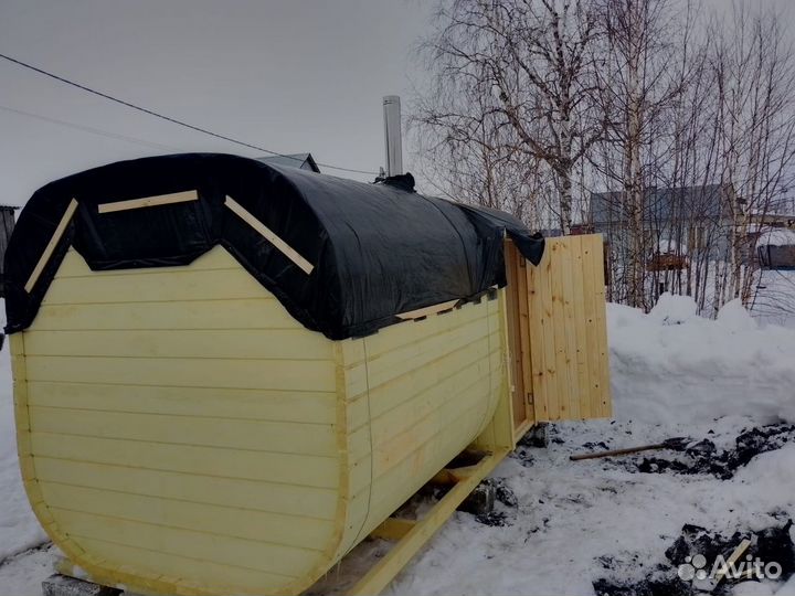 Баня квадро с доставкой