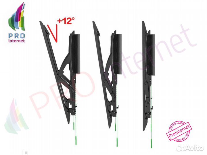 Кронштейн для тв настенный наклонный