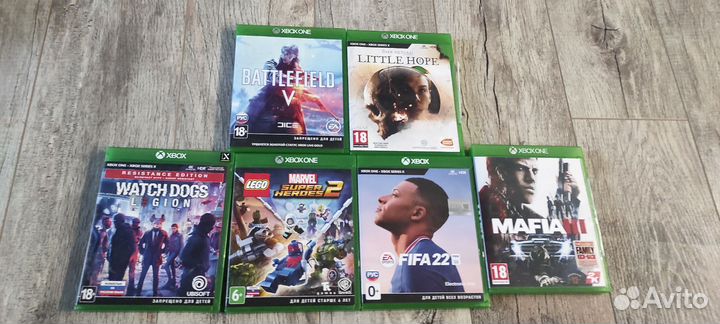 Диски Xbox One, series