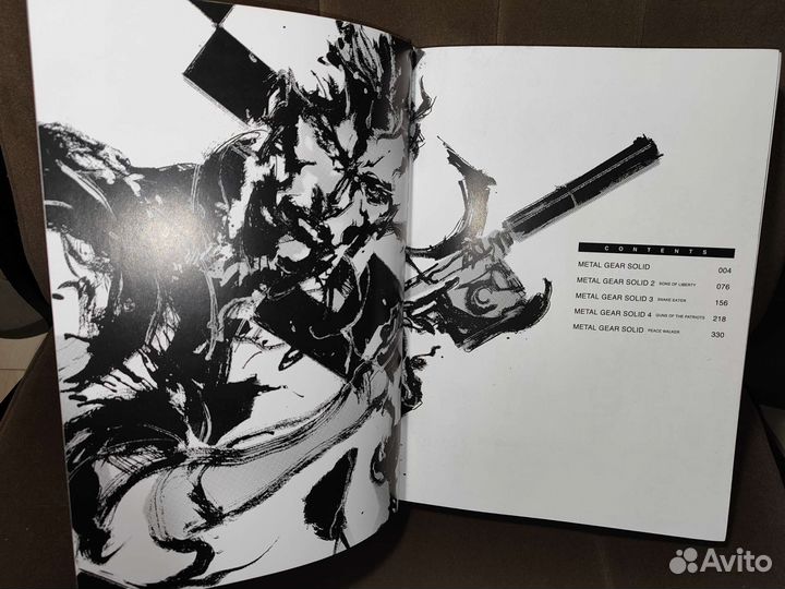 The Art Of Metal Gear Solid I-IV Hardcover English