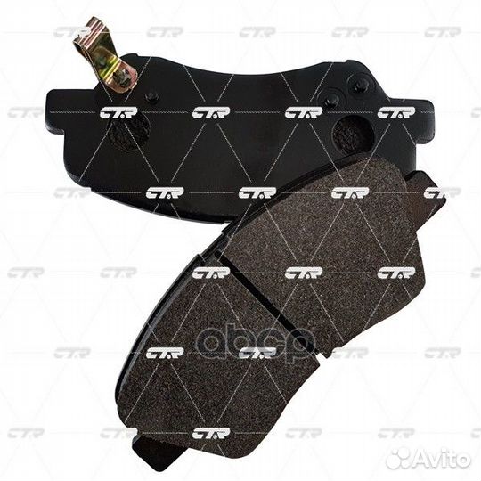 Колодки тормозные перед hyundai solaris 10/CRE