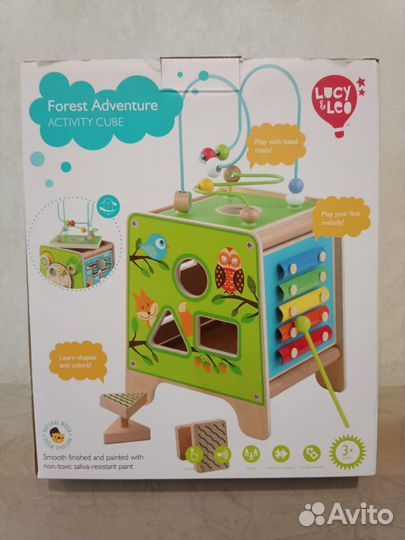 Развивающая игрушка из дерева