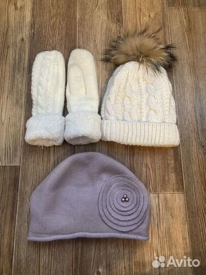 Шапка и варежки