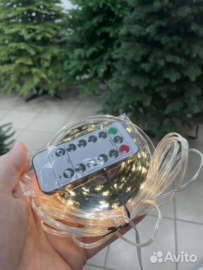 Гирлянда нить роса