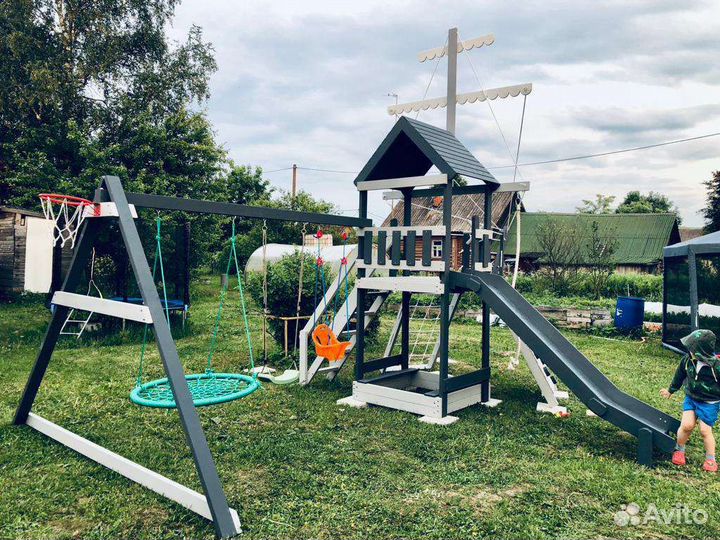 Детская площадка кораблик 