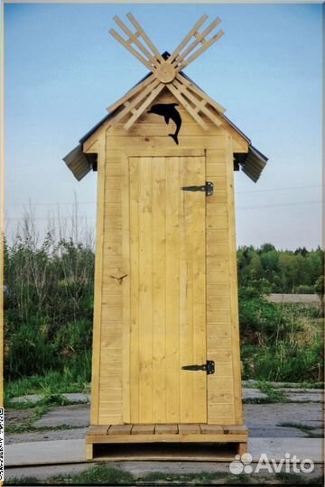 Дачный туалет домик йют 067