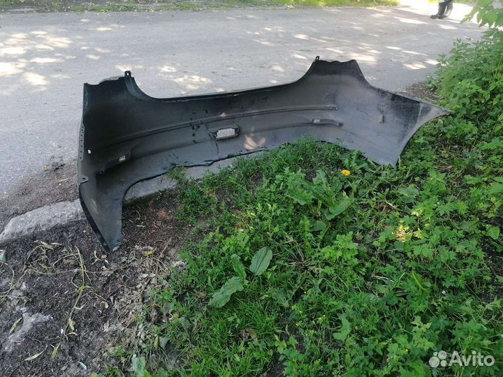 Задний бампер на ниссан альмера