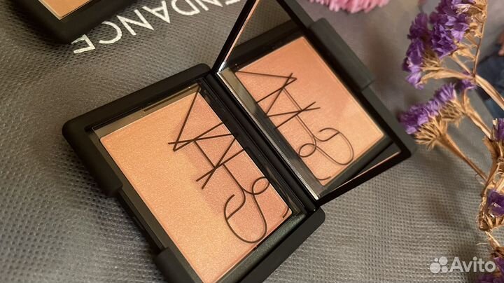 Румяна Nars, тени Nars