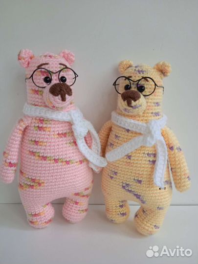 Медведи, ручная работа