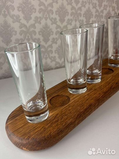 Шотница, рюмочница, подставка для рюмок под стопки