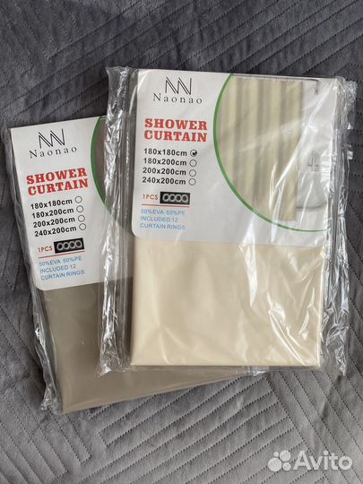 Штора/зановес для ванны новая