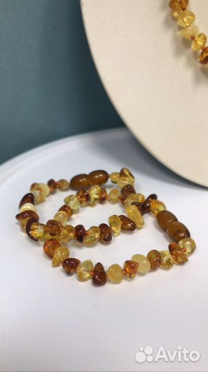Браслет из янтаря
