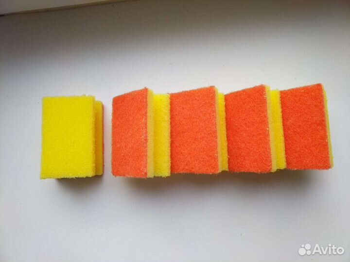 Набор губок для мытья посуды