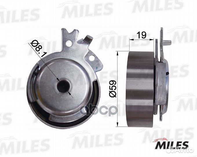AG02001 miles Ролик грм AG02001 Miles