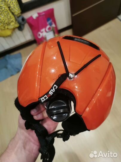 Шлем горнолыжный детский casco