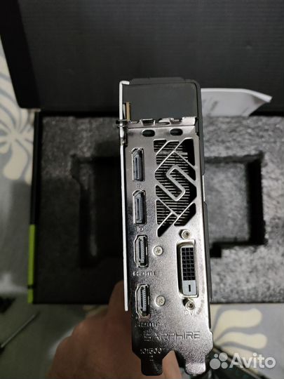 Видеокарта rx580 4gb sapphire nitro
