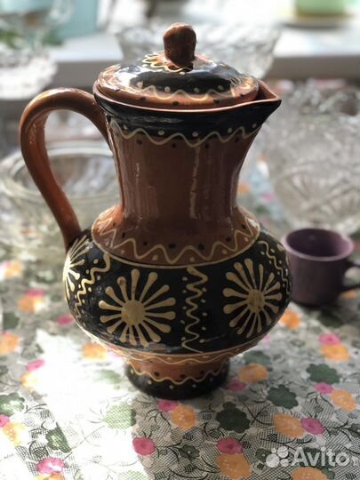 Кувшин из глины времен СССР