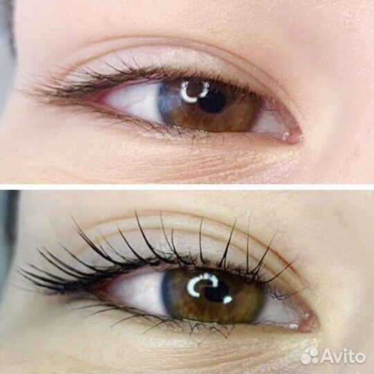 Ламинирование ресниц + botox
