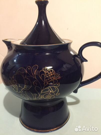 Синяя посуда СССР