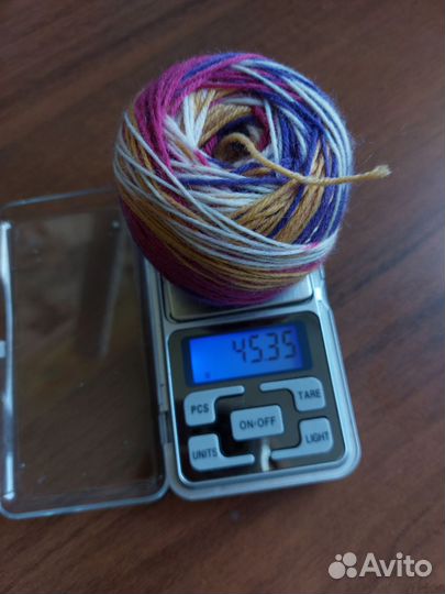 Носочная пряжа остатки