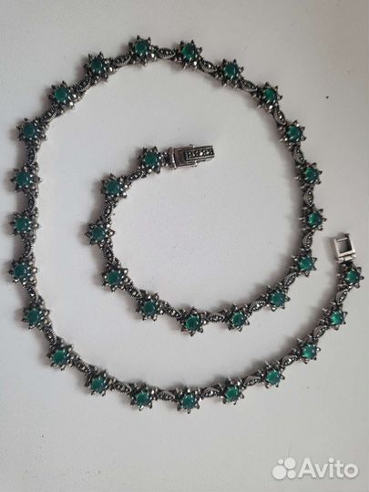 Серебро кольца, колье, серьги