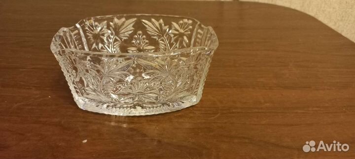 Хрустальные салатники,конфетницы