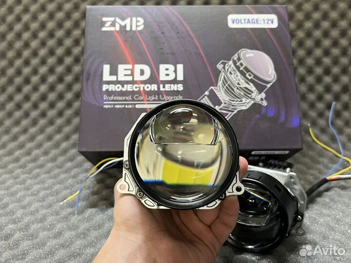 Bi LED линзы модуль ZMB K6 2 чипа 3 дюйма