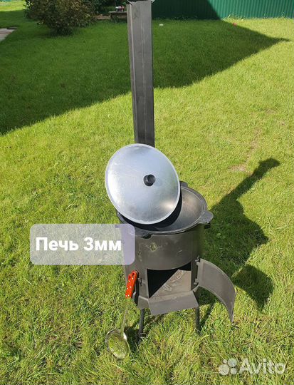 Печь под казан