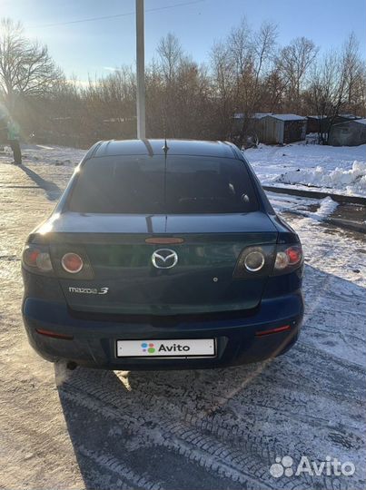 Mazda 3 1.6 МТ, 2007, 252 000 км