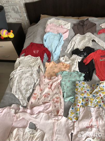 Пакет вещей на девочку 6-12 месяцев