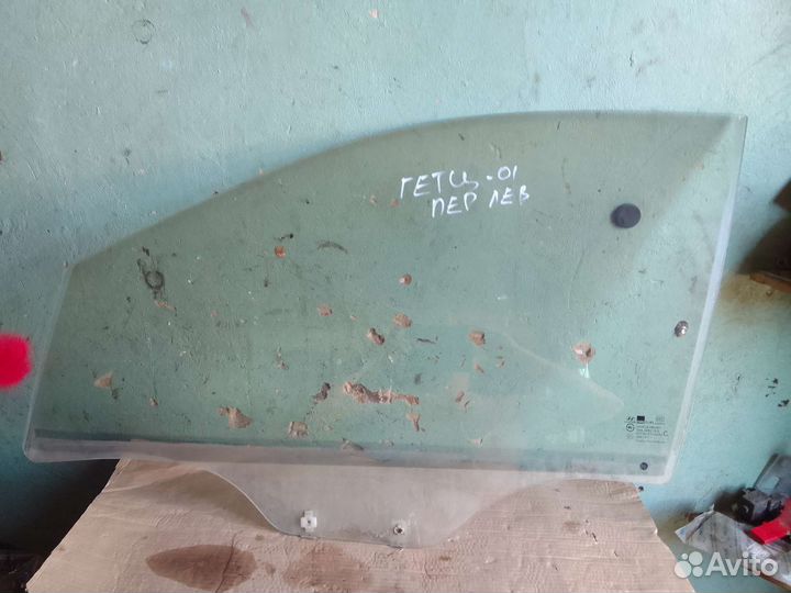 Стекло передний левой двери Hyundai Getz