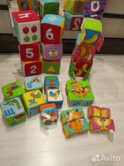 Кубики мякиши