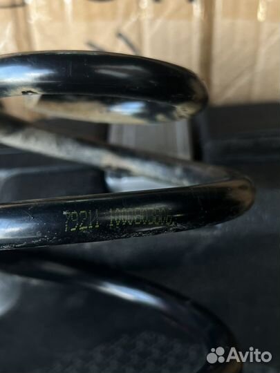 Задние ппд пружины от Октавия А5 1.8