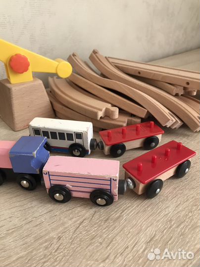 Деревянная железная дорога IKEA