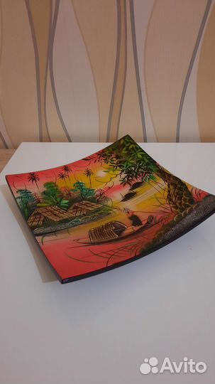 Тарелка сувенирная Вьетнам