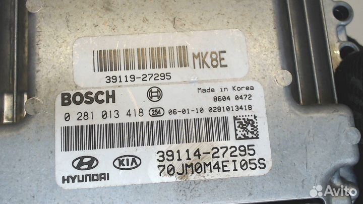 Блок управления двигателем Hyundai Tucson 1, 2006